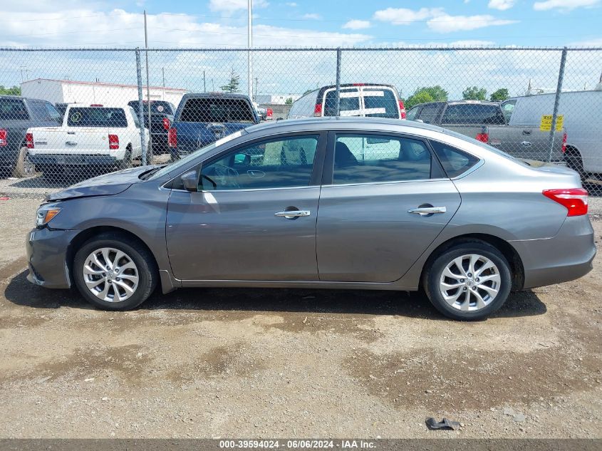 2017 Nissan Sentra Sv VIN: 3N1AB7AP3HY278558 Lot: 39594024