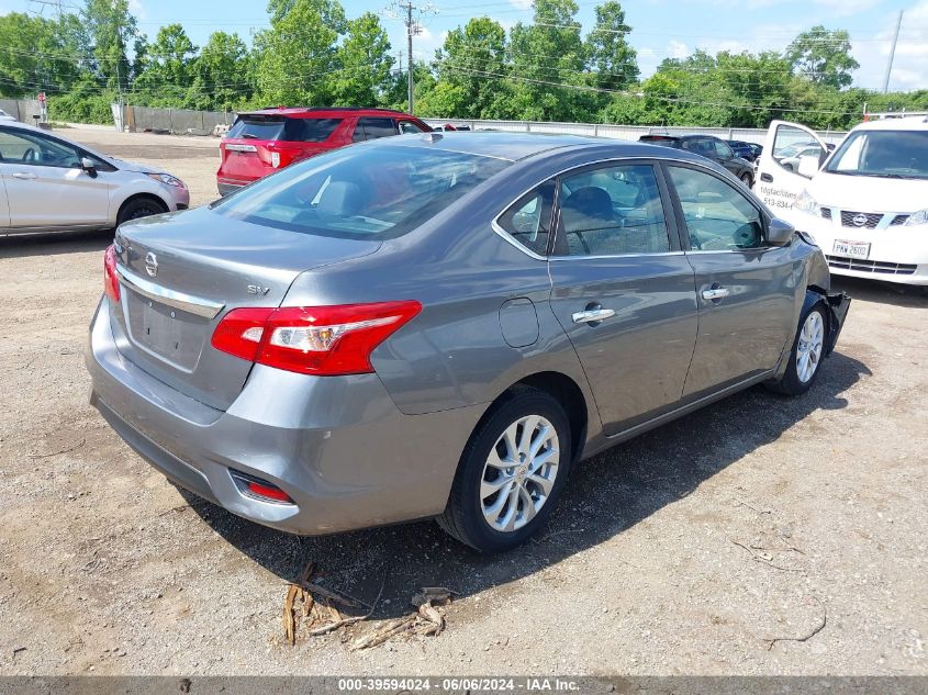 2017 Nissan Sentra Sv VIN: 3N1AB7AP3HY278558 Lot: 39594024