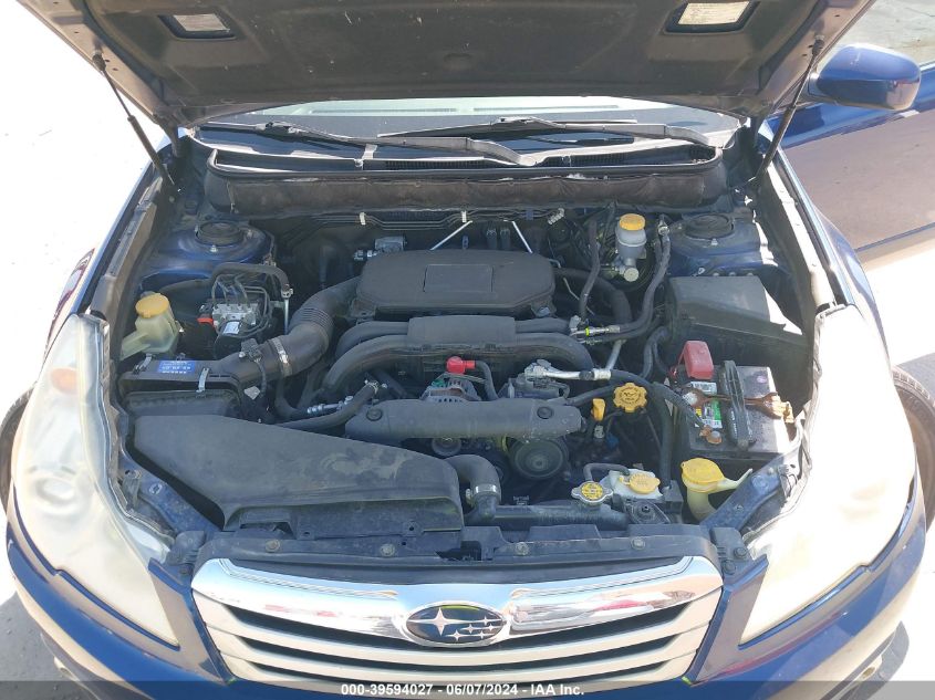 2011 Subaru Outback 2.5I Premium VIN: 4S4BRCFC1B3342541 Lot: 39594027