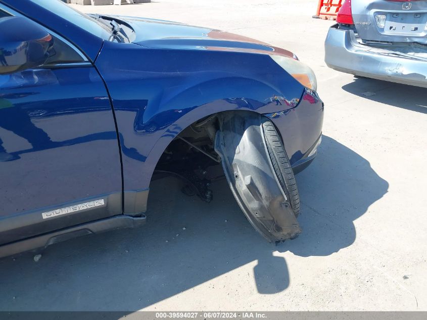 2011 Subaru Outback 2.5I Premium VIN: 4S4BRCFC1B3342541 Lot: 39594027