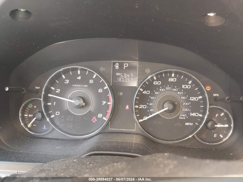 2011 Subaru Outback 2.5I Premium VIN: 4S4BRCFC1B3342541 Lot: 39594027