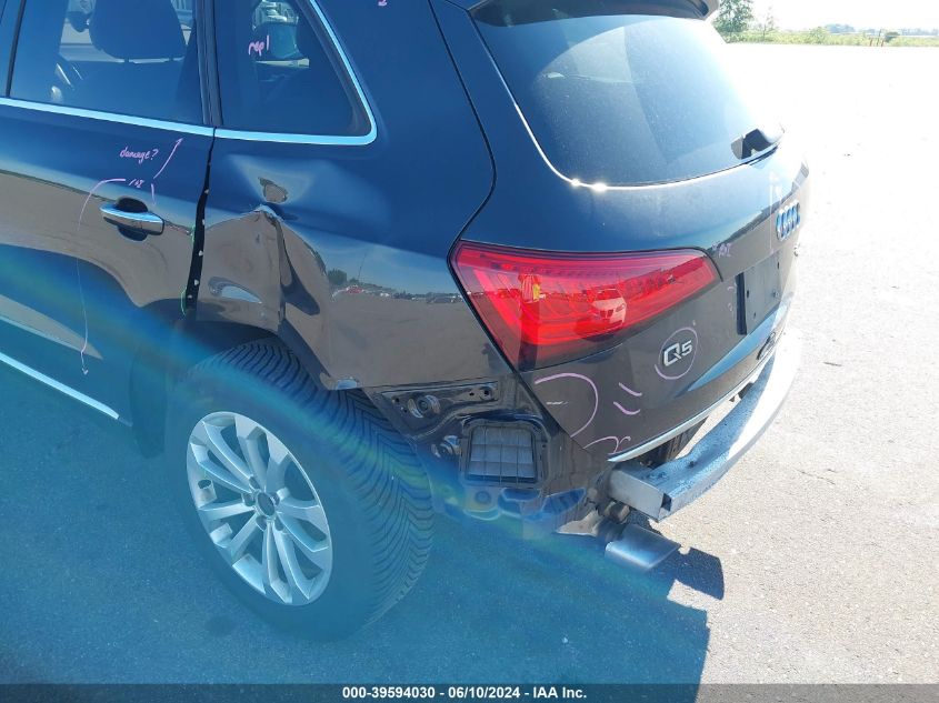 2015 Audi Q5 2.0T Premium VIN: WA1LFAFP4FA062505 Lot: 39594030