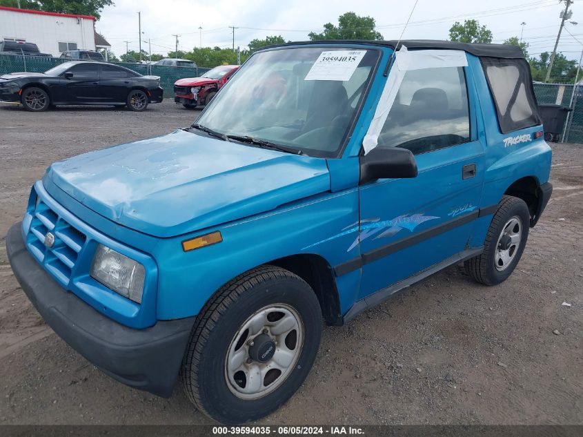 1997 Geo Tracker Softtop VIN: 2CNBE1866V6901909 Lot: 39594035