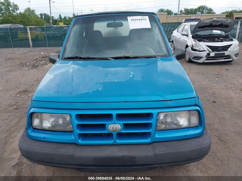 1997 Geo Tracker Softtop VIN: 2CNBE1866V6901909 Lot: 39594035