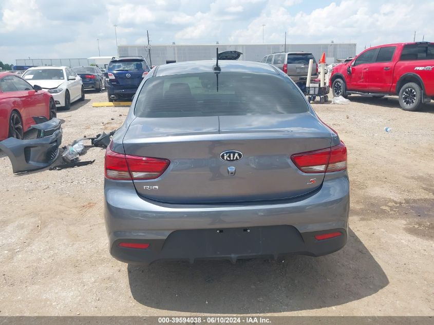 2019 Kia Rio S VIN: 3KPA24AB6KE214345 Lot: 39594038