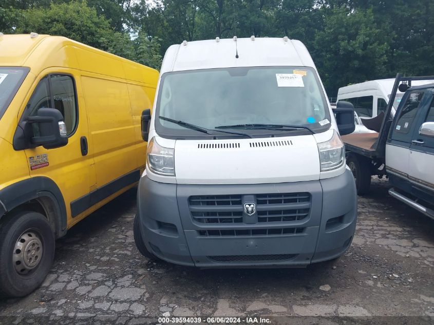 2018 Ram Promaster 1500 High Roof 136 Wb VIN: 3C6TRVBG1JE153397 Lot: 39594039