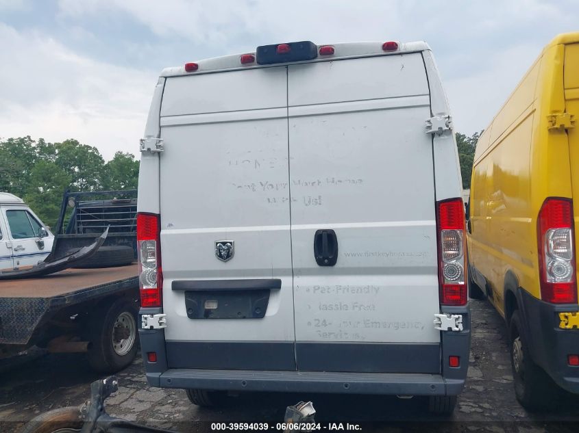 2018 Ram Promaster 1500 High Roof 136 Wb VIN: 3C6TRVBG1JE153397 Lot: 39594039