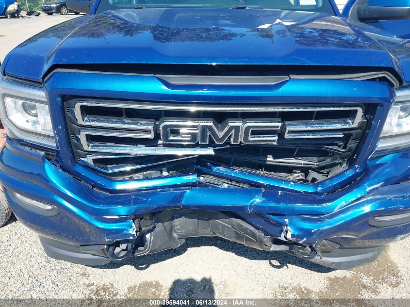 2018 GMC Sierra 1500 VIN: 1GTV2LEC6JZ101044 Lot: 39594041