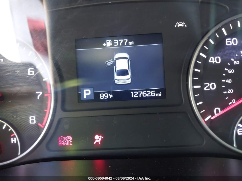 2019 Kia Optima S VIN: 5XXGT4L35KG291485 Lot: 39594042