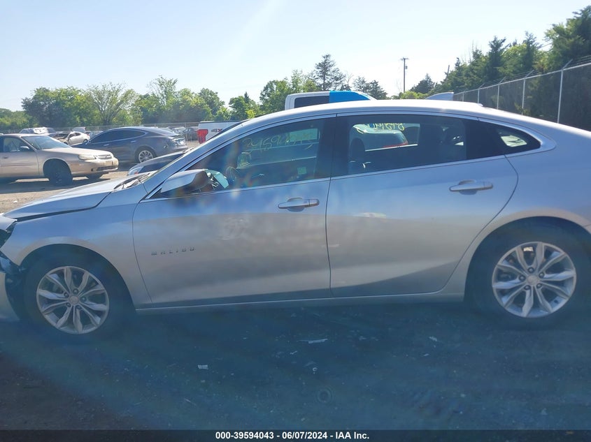 2019 Chevrolet Malibu Lt VIN: 1G1ZD5ST9KF124292 Lot: 39594043