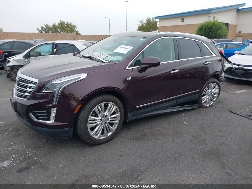 2018 Cadillac Xt5 Premium Luxury VIN: 1GYKNERS2JZ196266 Lot: 39594047