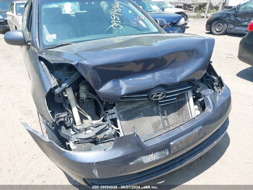 2010 Hyundai Accent Gls VIN: KMHCN4AC3AU466252 Lot: 39594049