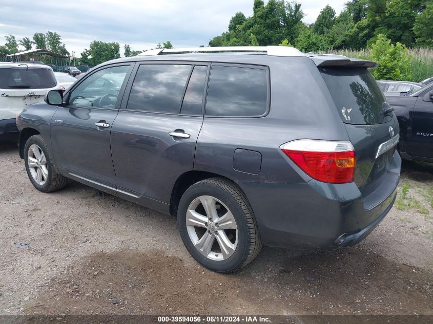 2010 Toyota Highlander Limited V6 VIN: 5TDDK3EH2AS005730 Lot: 39594056