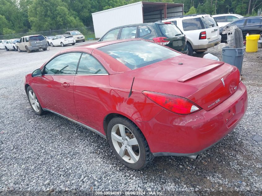 2007 Pontiac G6 Gt VIN: 1G2ZH35N674257516 Lot: 39594061