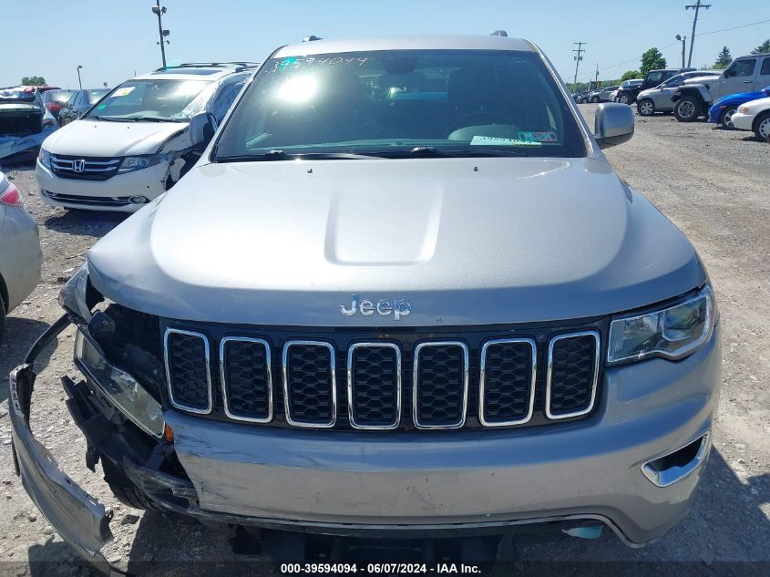 2019 Jeep Grand Cherokee Laredo E 4X4 VIN: 1C4RJFAG2KC607117 Lot: 39594094