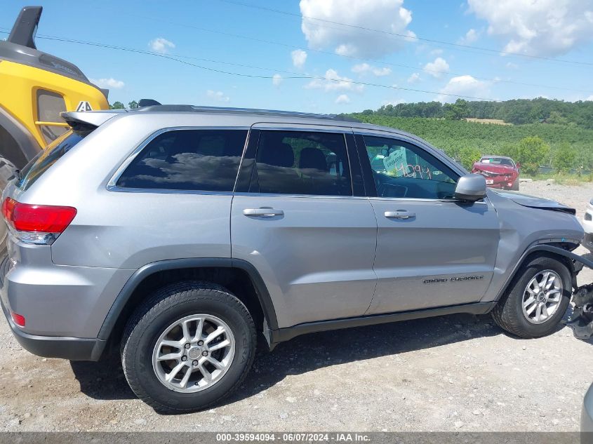 2019 Jeep Grand Cherokee Laredo E 4X4 VIN: 1C4RJFAG2KC607117 Lot: 39594094