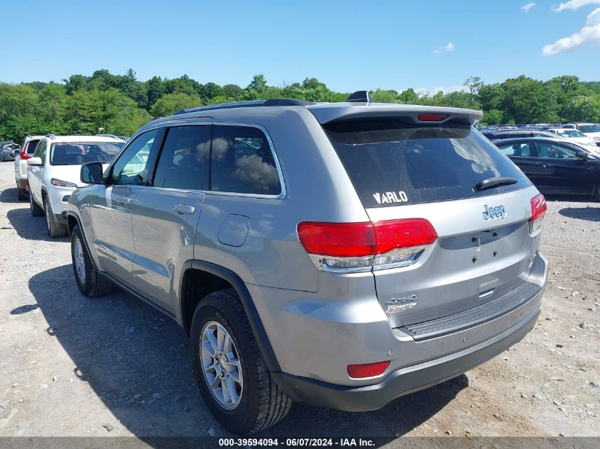 2019 Jeep Grand Cherokee Laredo E 4X4 VIN: 1C4RJFAG2KC607117 Lot: 39594094