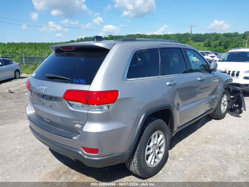 2019 Jeep Grand Cherokee Laredo E 4X4 VIN: 1C4RJFAG2KC607117 Lot: 39594094