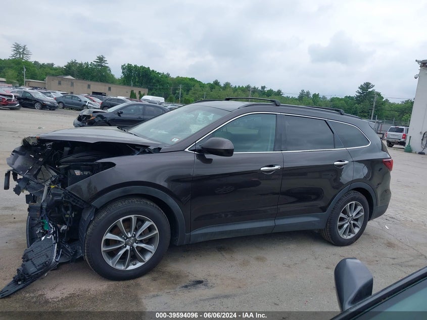 2017 Hyundai Santa Fe Se VIN: KM8SMDHF6HU225133 Lot: 39594096
