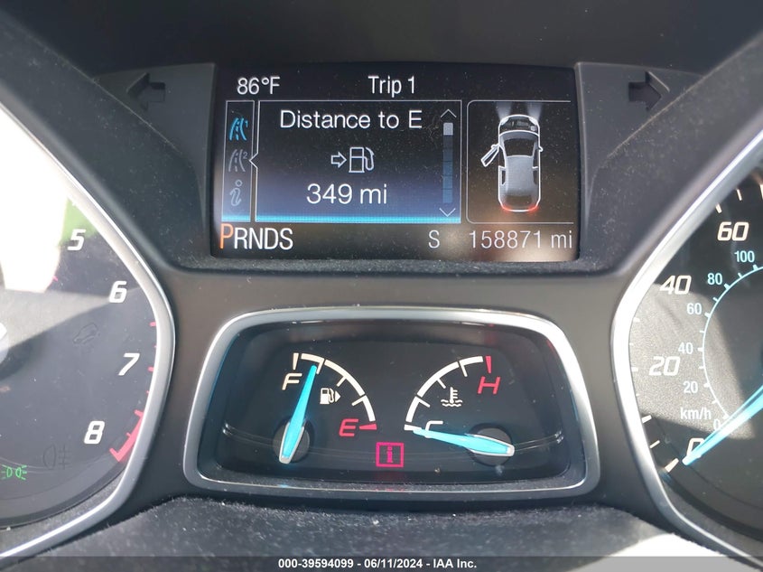 2014 Ford Escape Titanium VIN: 1FMCU0JX4EUB51724 Lot: 39594099