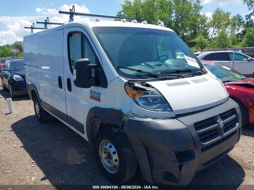 2016 Ram Promaster 1500 Low Roof VIN: 3C6TRVAG1GE106784 Lot: 39594104