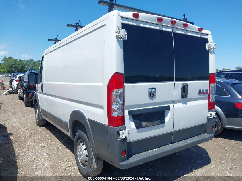 3C6TRVAG1GE106784 2016 Ram Promaster 1500 Low Roof