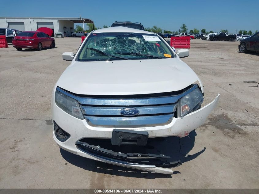 2012 Ford Fusion Se VIN: 3FAHP0HA2CR125460 Lot: 39594106