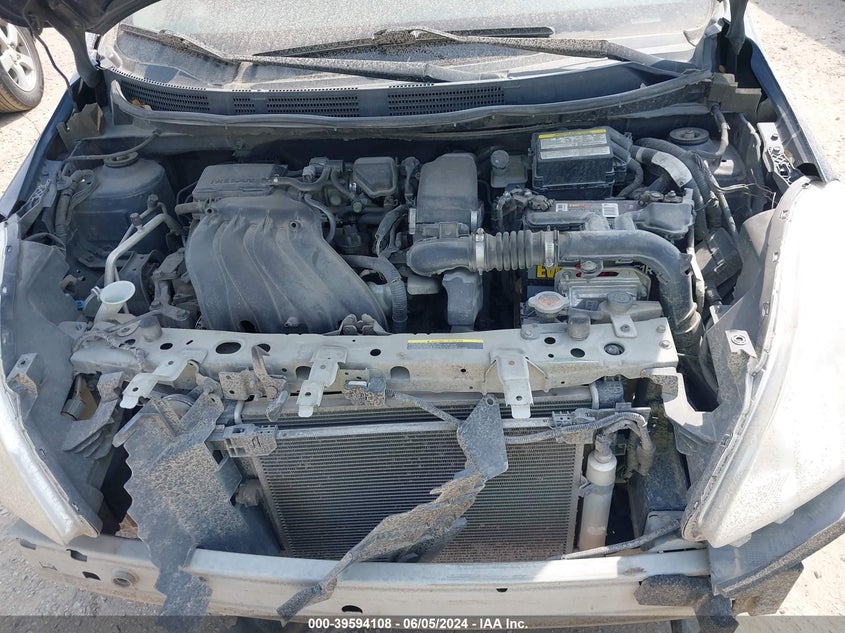 2013 Nissan Versa 1.6 Sv VIN: 3N1CN7AP7DL884890 Lot: 39594108