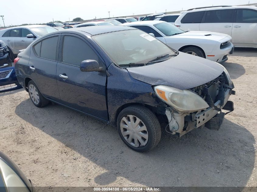 2013 Nissan Versa 1.6 Sv VIN: 3N1CN7AP7DL884890 Lot: 39594108