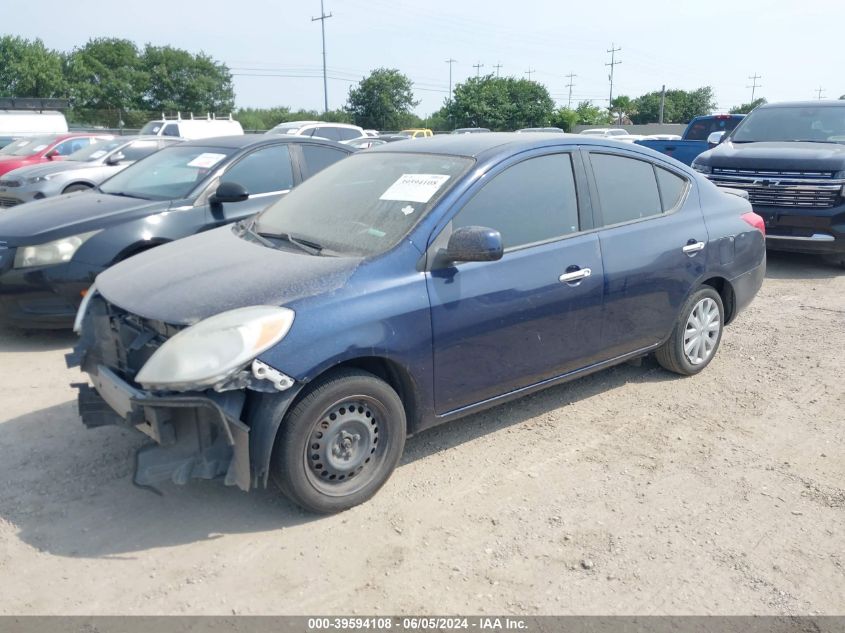 2013 Nissan Versa 1.6 Sv VIN: 3N1CN7AP7DL884890 Lot: 39594108