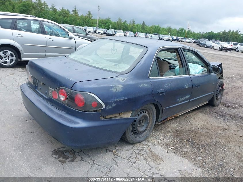 2000 Honda Accord 2.3 Lx VIN: 1HGCG6651YA040755 Lot: 39594112