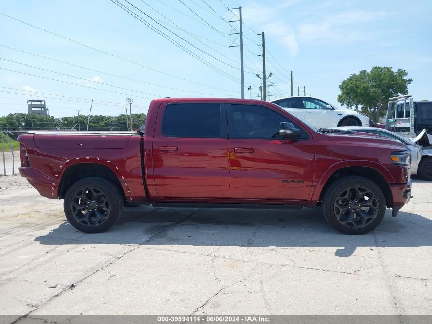 2021 Ram 1500 Limited 4X2 5'7 Box VIN: 1C6RREHT3MN828780 Lot: 39594114