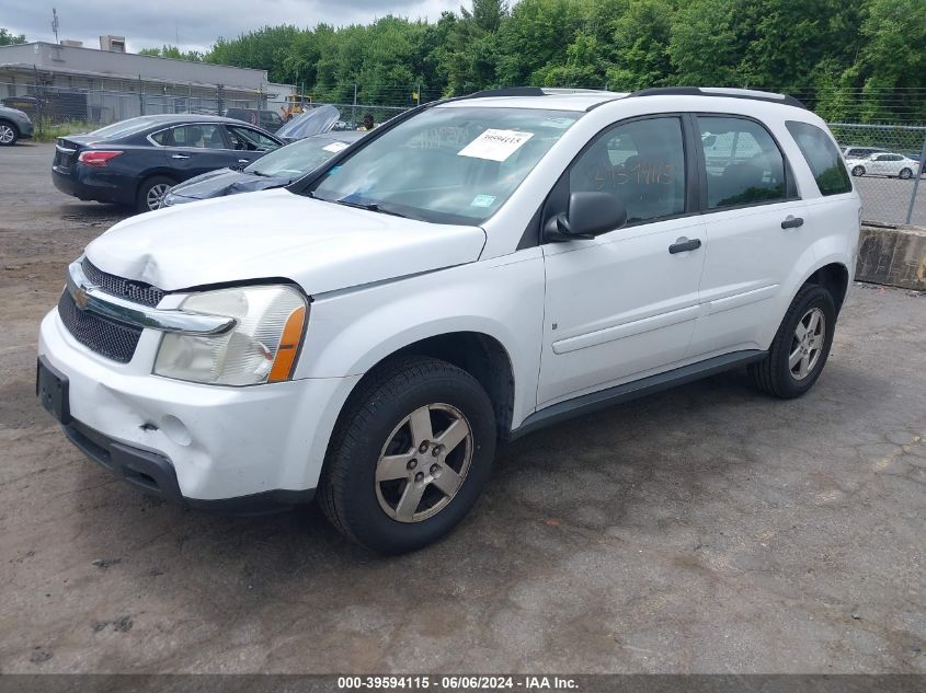 2009 Chevrolet Equinox Ls VIN: 2CNDL23F896225738 Lot: 39594115