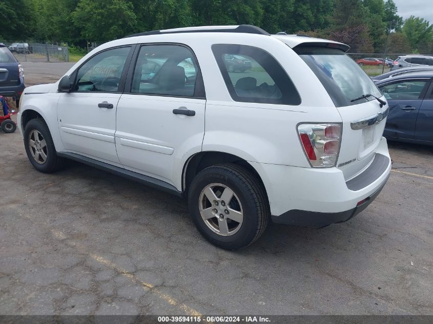 2009 Chevrolet Equinox Ls VIN: 2CNDL23F896225738 Lot: 39594115