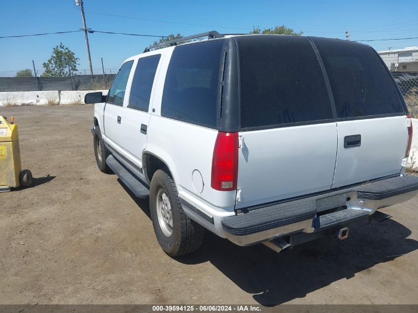 1999 Chevrolet Tahoe Ls VIN: 1GNEK13R3XJ544987 Lot: 39594125