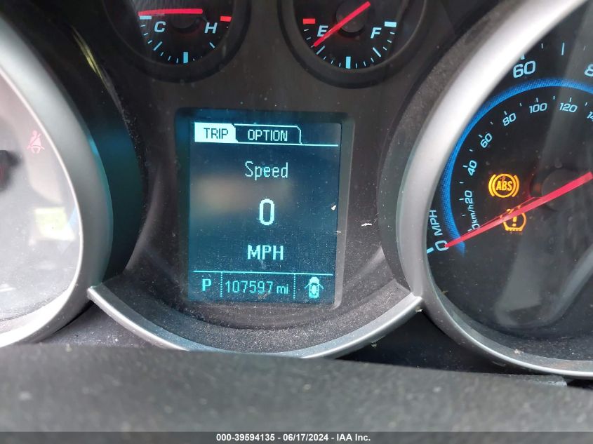 2015 Chevrolet Cruze 1Lt Auto VIN: 1G1PC5SB3F7106470 Lot: 39594135