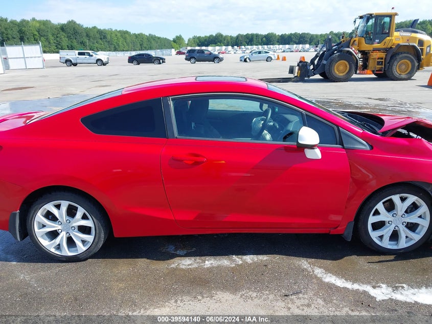 2012 Honda Civic Si VIN: 2HGFG4A59CH708840 Lot: 39594140
