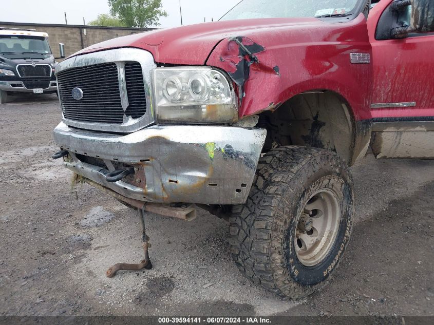 2002 Ford F-250 Lariat/Xl/Xlt VIN: 1FTNX21FX2EA65072 Lot: 39594141