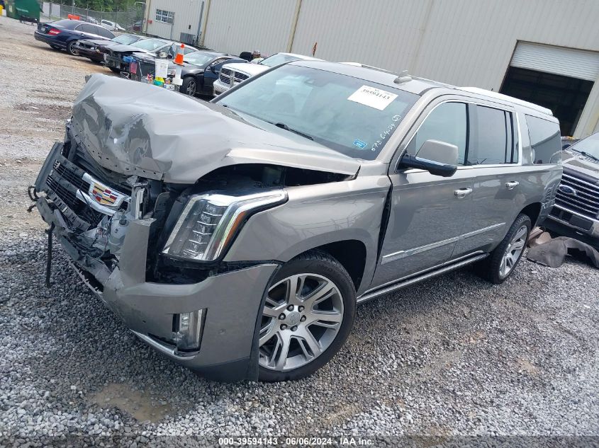 1GYS4JKJ1HR257078 2017 Cadillac Escalade Esv Premium Luxury