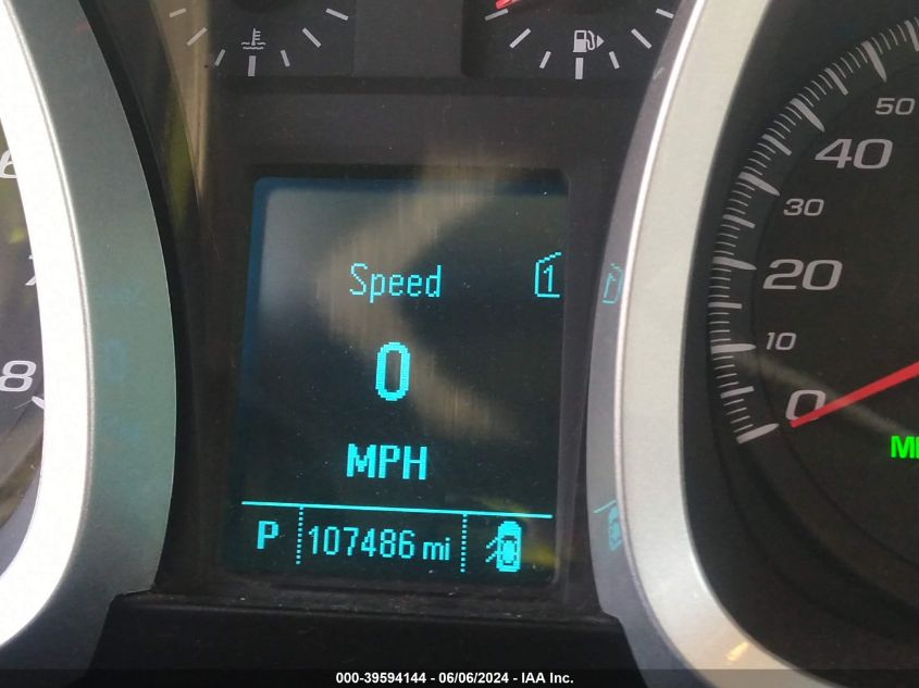 2012 Chevrolet Equinox 1Lt VIN: 2GNALDEKXC6132148 Lot: 39594144