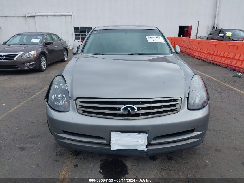 2004 Infiniti G35 VIN: JNKCV51E74M108909 Lot: 39594159