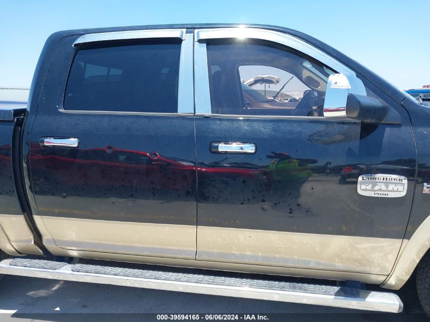 2013 Ram 1500 Laramie Longhorn VIN: 1C6RR7PTXDS606588 Lot: 39594165