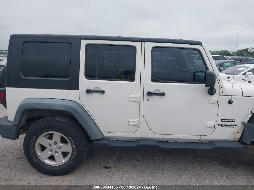 2010 Jeep Wrangler Unlimited Sport VIN: 1J4BA3H10AL226215 Lot: 39594166