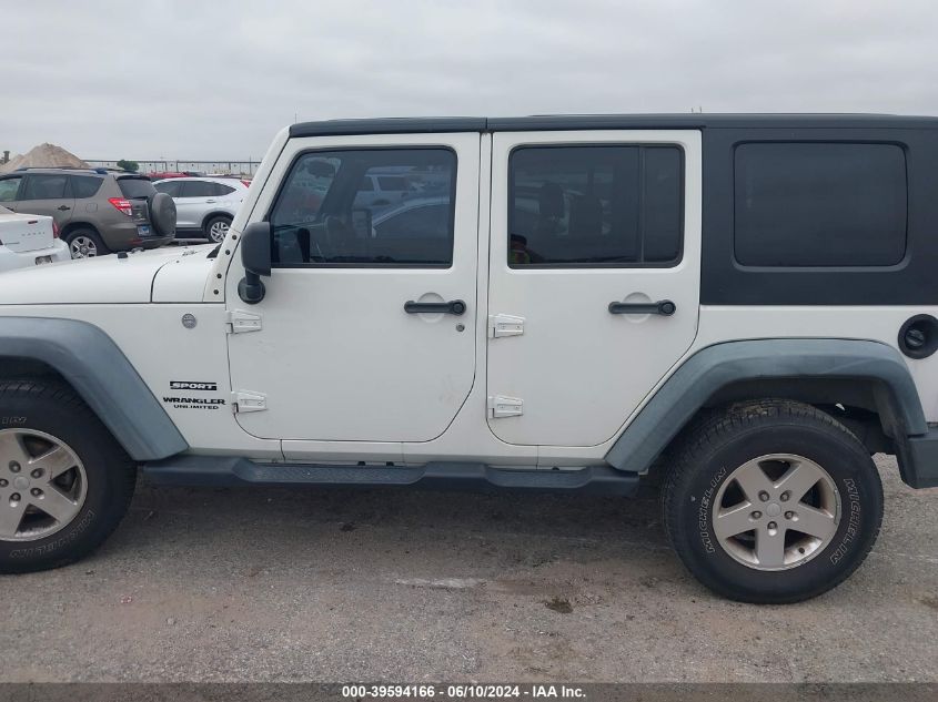 2010 Jeep Wrangler Unlimited Sport VIN: 1J4BA3H10AL226215 Lot: 39594166