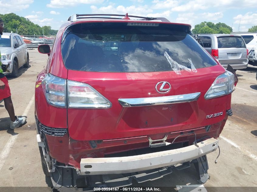 2011 Lexus Rx 350 VIN: 2T2ZK1BAXBC048140 Lot: 39594167