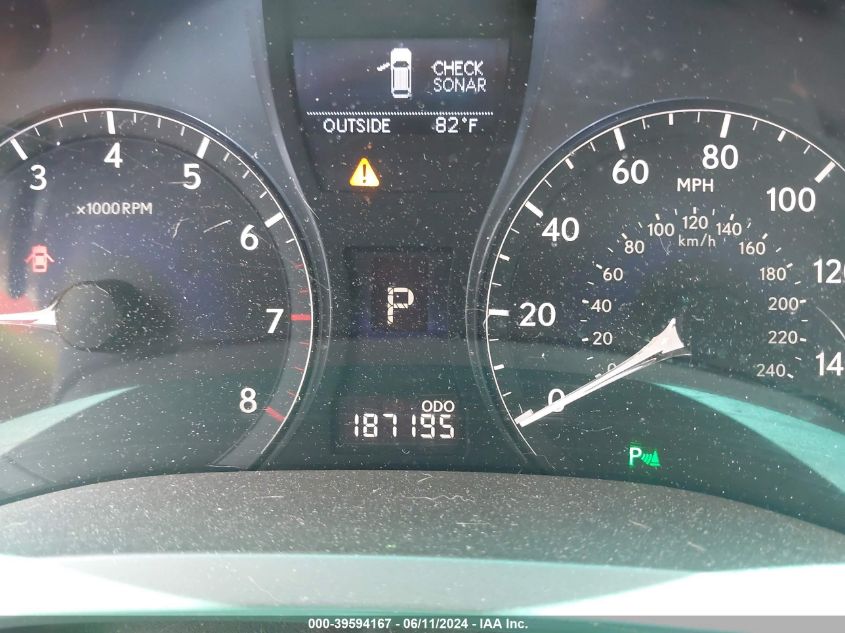 2011 Lexus Rx 350 VIN: 2T2ZK1BAXBC048140 Lot: 39594167