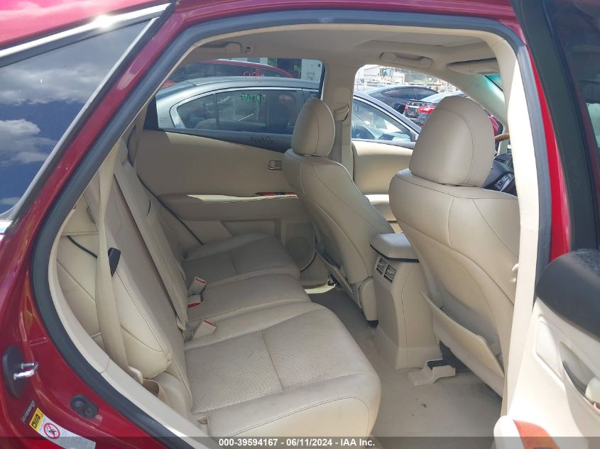 2011 Lexus Rx 350 VIN: 2T2ZK1BAXBC048140 Lot: 39594167