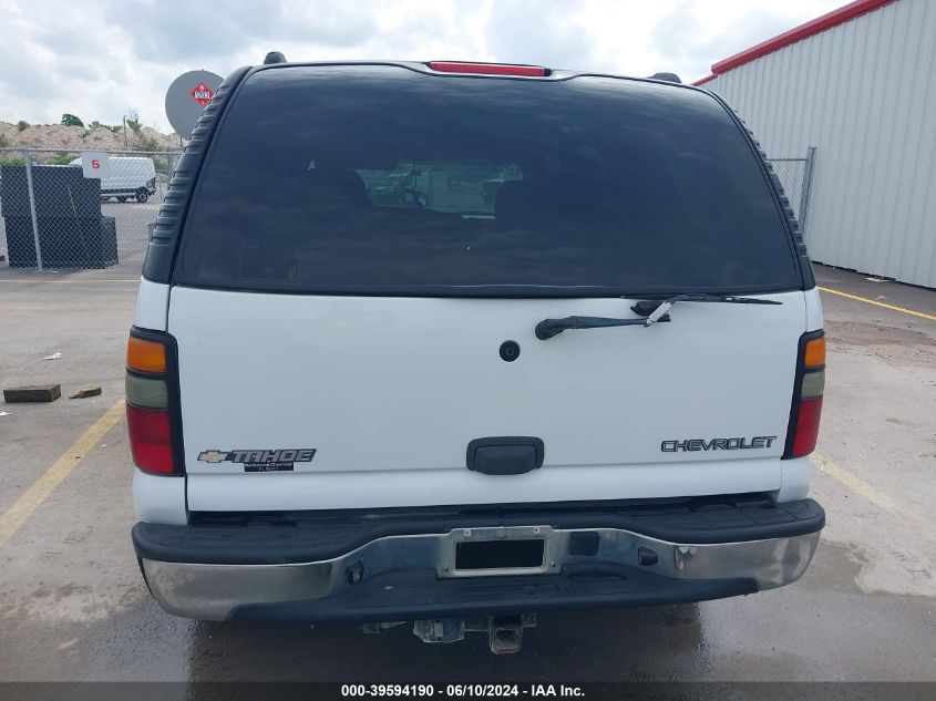 2004 Chevrolet Tahoe Ls VIN: 1GNEC13Z94J321488 Lot: 39594190