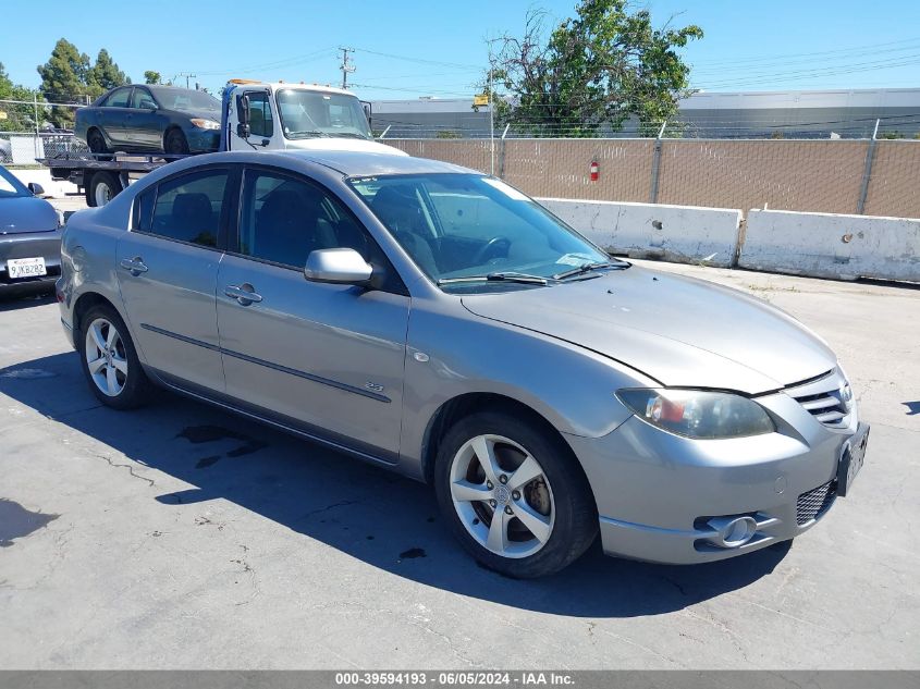 2006 Mazda Mazda3 S VIN: JM1BK324261522748 Lot: 39594193