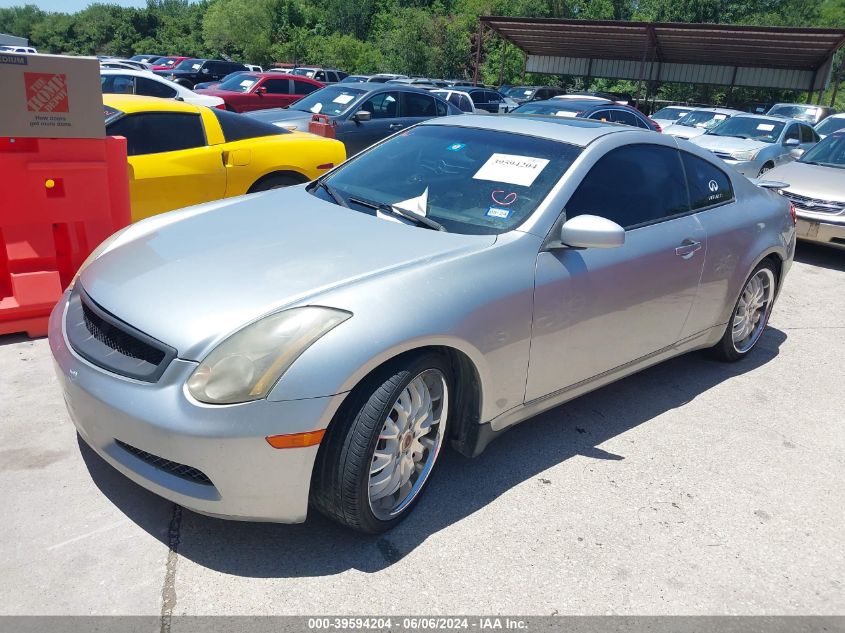 2004 Infiniti G35 VIN: JNKCV54E44M807118 Lot: 39594204